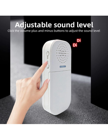 Alarma de Puerta Inalámbrica EverNary PA05 con Control Remoto