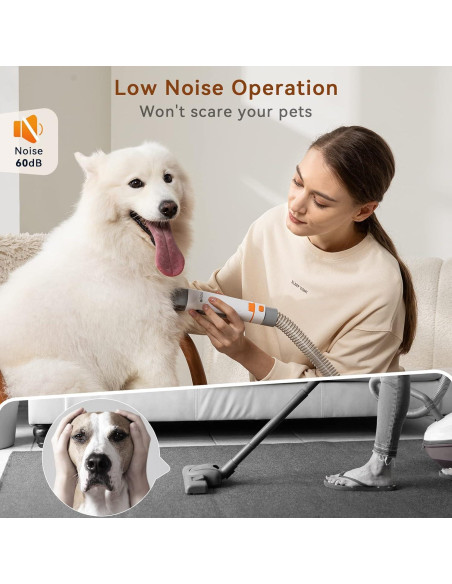 Cuchilla Inalámbrica Afloia para Aseo de Mascotas - Acero Inoxidable