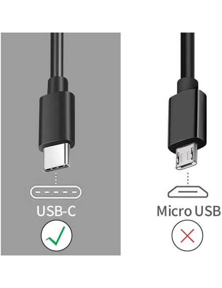 Adaptador AC/DC USB-C 5V Guy-Tech para Difusores de Aroma