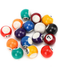 Set de 16 Bolas de Billar Mini Ruining 2.5cm Ecológicas 2