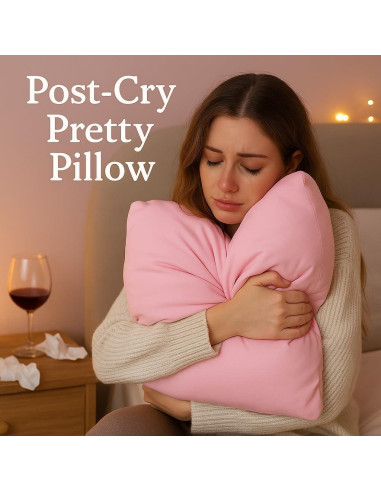 Almohada de Confort para Ruptura Claire De Lune - Rosa 40x40 cm