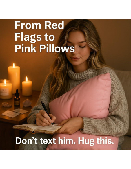 Almohada de Confort para Ruptura Claire De Lune - Rosa 40x40 cm