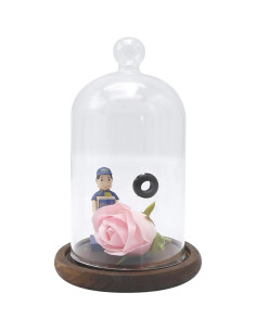 Campana Ahumadora MDEOOSKY con Base de Madera 28x19x17cm 2