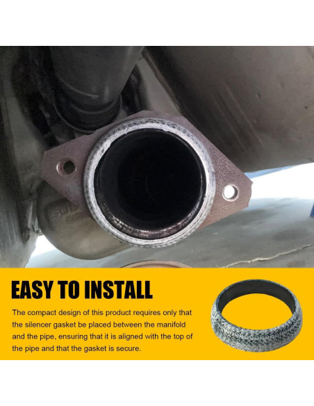 Junta de Escape ZNDAW 45 mm Grafito Resistente a Fugas