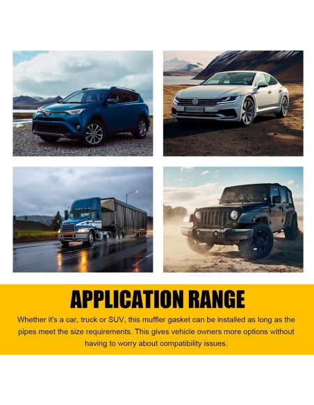 Junta de Escape ZNDAW 45 mm Grafito Resistente a Fugas