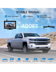 Cámara de Respaldo Inalámbrica TEXCERLLON HD 1080P 130 2