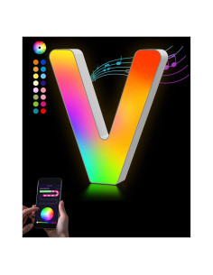 Luz de Letras LED RGB SELFILA 15.24 cm Decorativa