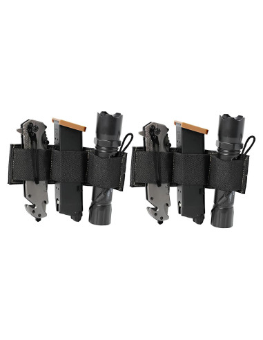 Soporte de Triple Revista OCQOTAT Negro - 2 Paquetes