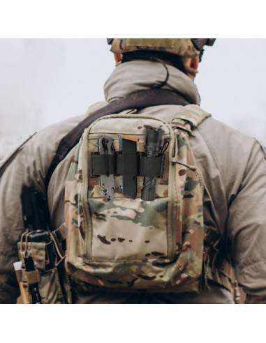 Soporte de Triple Revista OCQOTAT Negro - 2 Paquetes