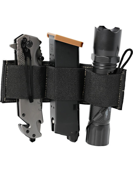 Soporte de Triple Revista OCQOTAT Negro - 2 Paquetes