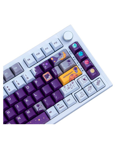 Teclado Mecánico PBT 143 Teclas Cherry Morado MICYFA