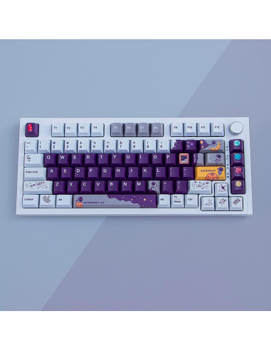 Teclado Mecánico PBT 143 Teclas Cherry Morado MICYFA