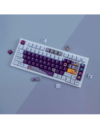 Teclado Mecánico PBT 143 Teclas Cherry Morado MICYFA