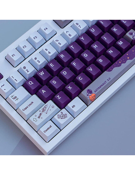 Teclado Mecánico PBT 143 Teclas Cherry Morado MICYFA