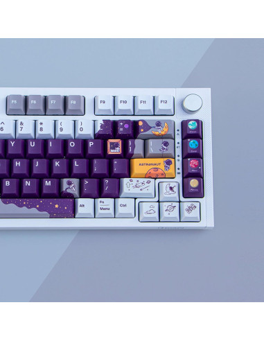Teclado Mecánico PBT 143 Teclas Cherry Morado MICYFA
