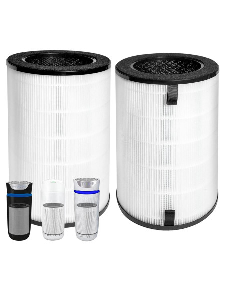 Paquete de 2 Filtros HEPA ZHIANZAN para Purificador Homedics AP-T40FL