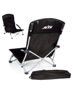Silla de Playa Tranquilidad NFL Picnic Time - Plegable y Acolchada