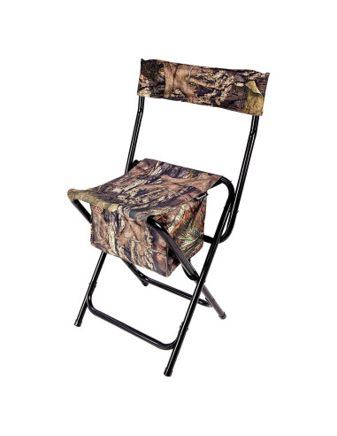 Silla de Caza Plegable Ameristep Respaldo Alto Camuflaje