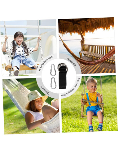 Correas de Hamaca SUPVOX 200cm Alta Resistencia para Columpio