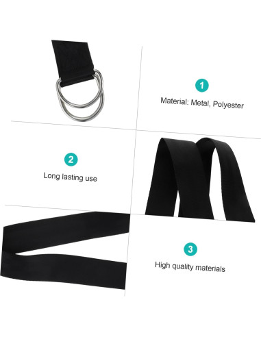 Correas de Hamaca SUPVOX 200cm Alta Resistencia para Columpio