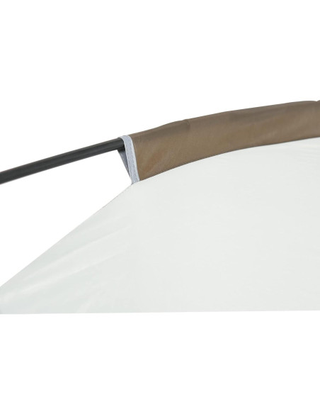 Carpa de Pantalla Outsunny 10x10 ft UV50+ para 6-8 Personas