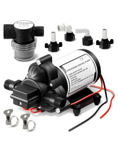 Bomba de Agua 12V LEGLO IWP Autocebante 4 GPM 45 PSI