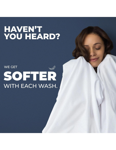 Sábanas de Percal Reina Sweave 100% Algodón Pima 500 Hilos