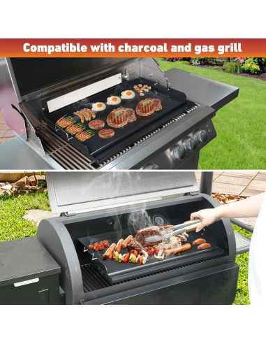 Plancha Universal Skyflame 58x41cm Cerámica Antiadherente