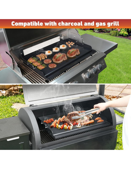 Plancha Universal Skyflame 58x41cm Cerámica Antiadherente