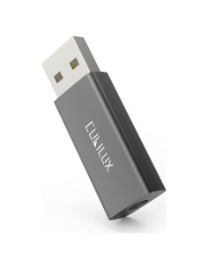 Adaptador de Sonido Externo USB Cubilux 96KHz 24bit TRRS