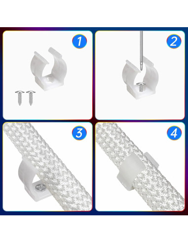 Tira LED Neón RGB 1.0m WS2812B IP67 Control APP