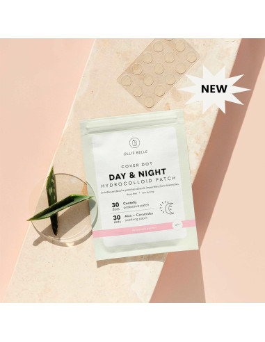 Parche Hidrocoloide Ollie Belle para Acné con Aloe y Centella