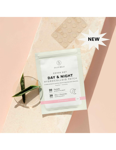 Parche Hidrocoloide Ollie Belle para Acné con Aloe y Centella