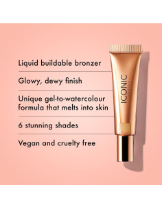 Bronceador Líquido ICONIC LONDON 12.42 ml Beach Vibes 2
