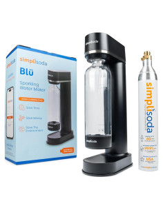 Hacedora de Soda Simpli Soda BLÚ, Máquina de Agua Espumosa 2025