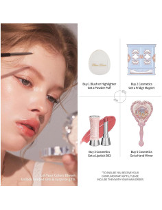 Laca de Labios Flower Knows G01 Alicia 5 ml Hidratante Vegano 2