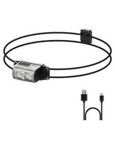 Linterna Frontal Recargable FLEXTAILGEAR 600 Lúmenes USB-C