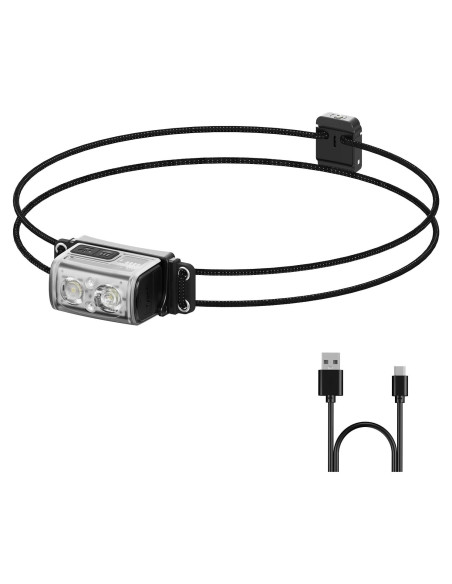 Linterna Frontal Recargable FLEXTAILGEAR 600 Lúmenes USB-C