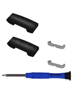 Clip de Bisagra Repuesto Knomix para Auriculares Studio 3 Negro