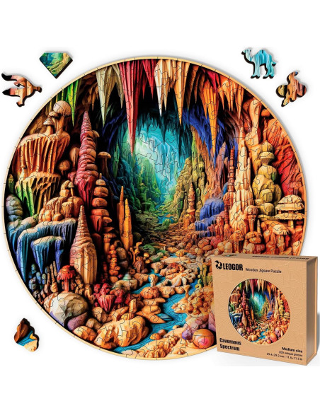 Rompecabezas de Madera LEOGOR 200 Piezas 29.5x29.2 cm Rompecabezas de Madera LEOGOR 200 Piezas 29.5x29.2 cm