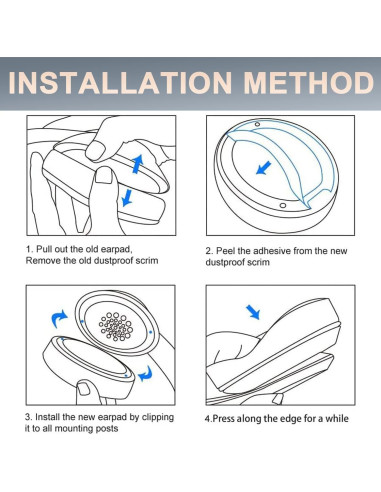 Almohadillas de Reemplazo para Auriculares Beats Solo 2/3 - Púrpura Oscuro