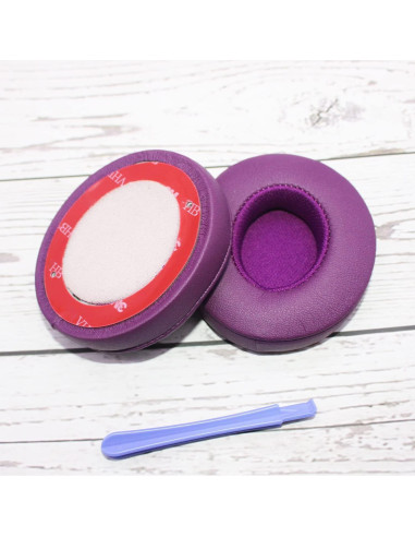 Almohadillas de Reemplazo para Auriculares Beats Solo 2/3 - Púrpura Oscuro