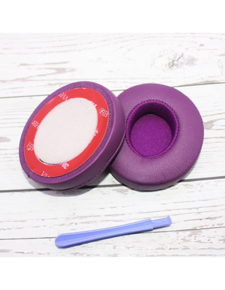 Almohadillas de Reemplazo para Auriculares Beats Solo 2/3 - Púrpura Oscuro