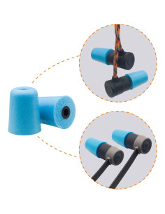 Puntas de Oído Espuma Memoria Klowcok S/M/L - Aislamiento Acústico 2