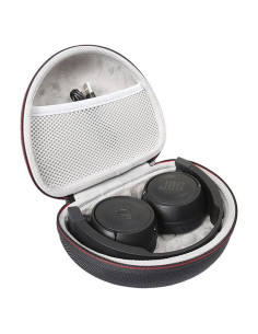 Funda Dura para Auriculares JBL y Sony - Negro Gris