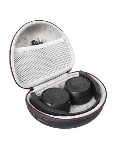 Funda Dura para Auriculares JBL y Sony - Negro Gris