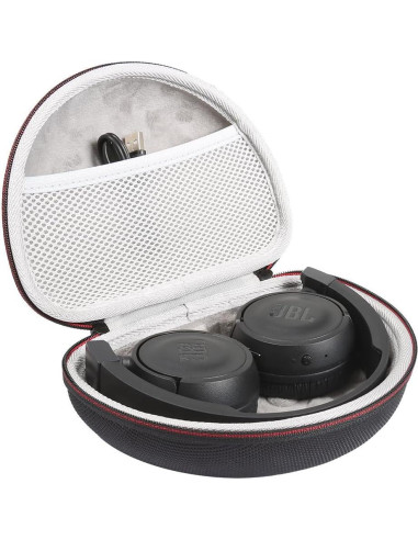Funda Dura para Auriculares JBL y Sony - Negro Gris