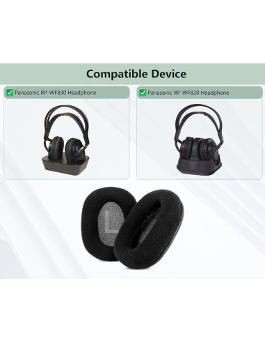 Almohadillas de Reemplazo para Auriculares Panasonic RP-WF820 RP-WF830