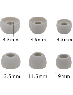 Puntas de oído Rayker para auriculares Free X Reflect Flow - 6 pares 2