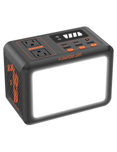 Estación de Energía Portátil PowerFort PF200 150W 99Wh AC USB